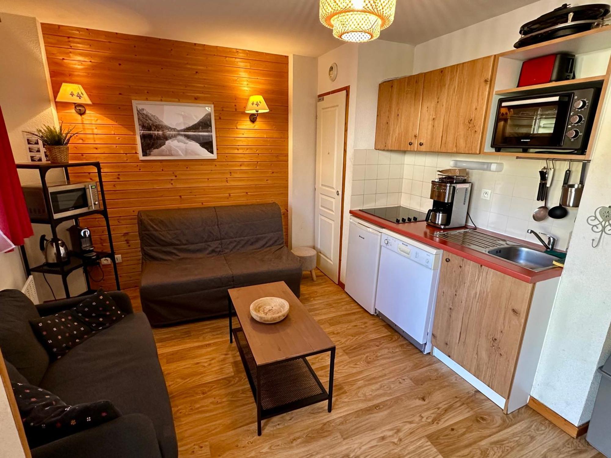 Charmant Appartement Confortable Pour 6 Personnes 40M2 Pied Pistes, Piscine, Wifi, Parking シャンルッス エクステリア 写真
