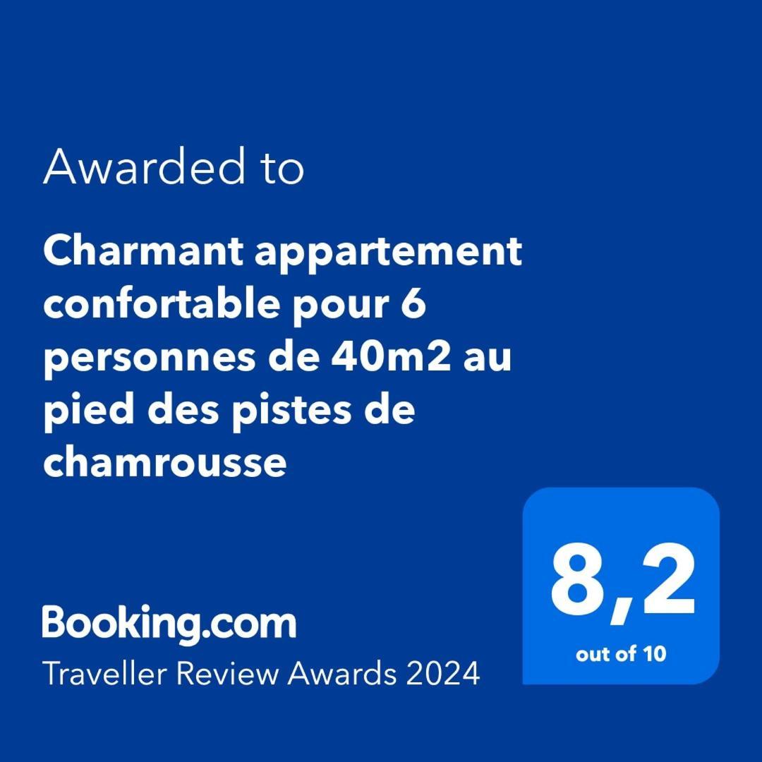 Charmant Appartement Confortable Pour 6 Personnes 40M2 Pied Pistes, Piscine, Wifi, Parking シャンルッス エクステリア 写真